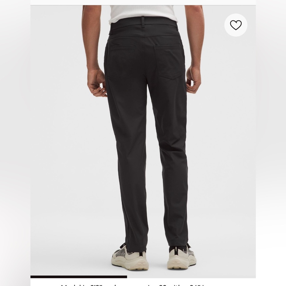 lululemon athletica Black ABC Classic-Fit 5 Pocket Pant - Picture 2 of 11